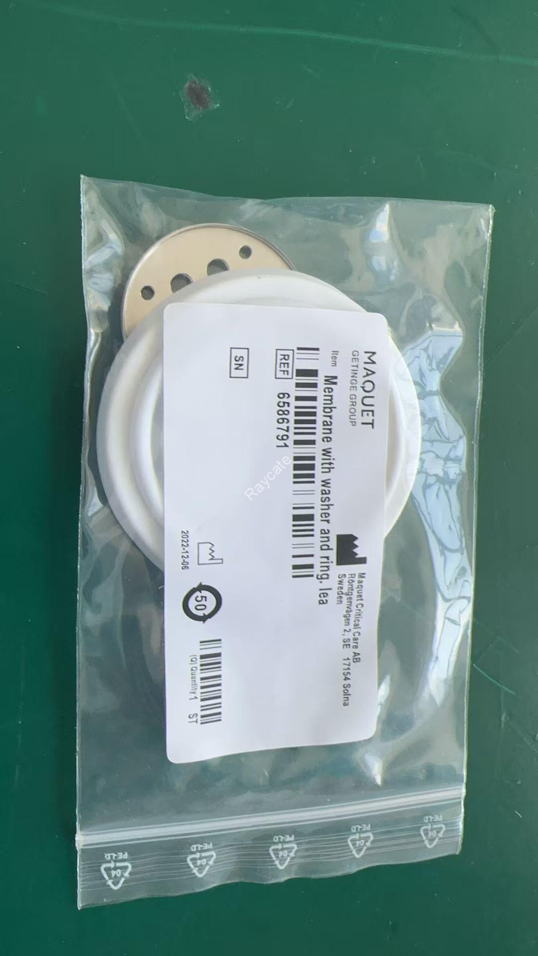 REF: 6586791 Membrane with washer and ring.lea by Maquet Gentinge group