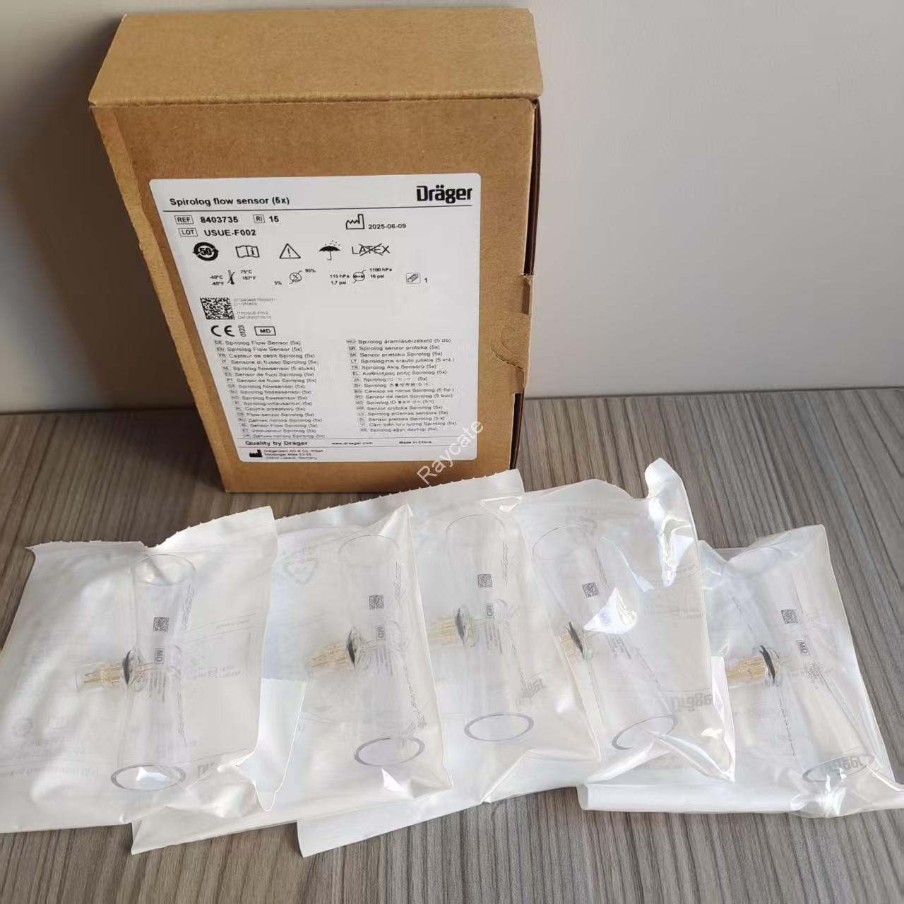 drager Spirolog Flow Sensor 8403735 (pack of 5)
