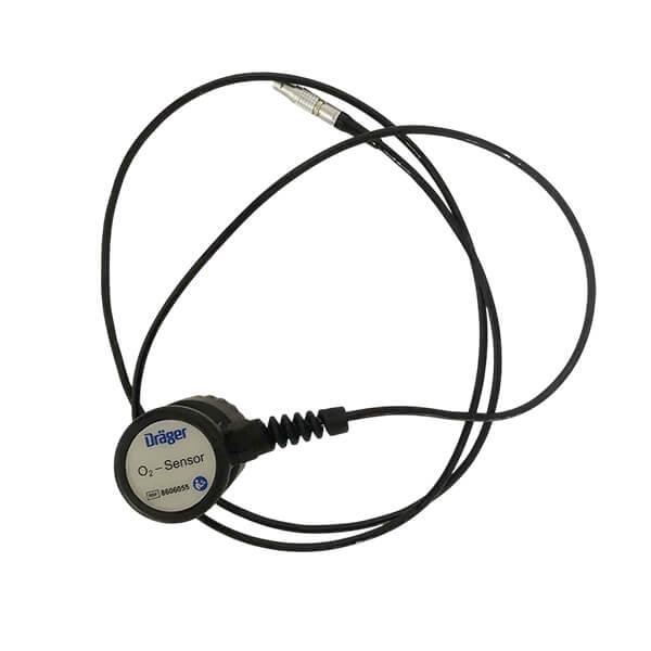 8606055 Oxygen Sensor housing holder with cable by Draeger Inc.