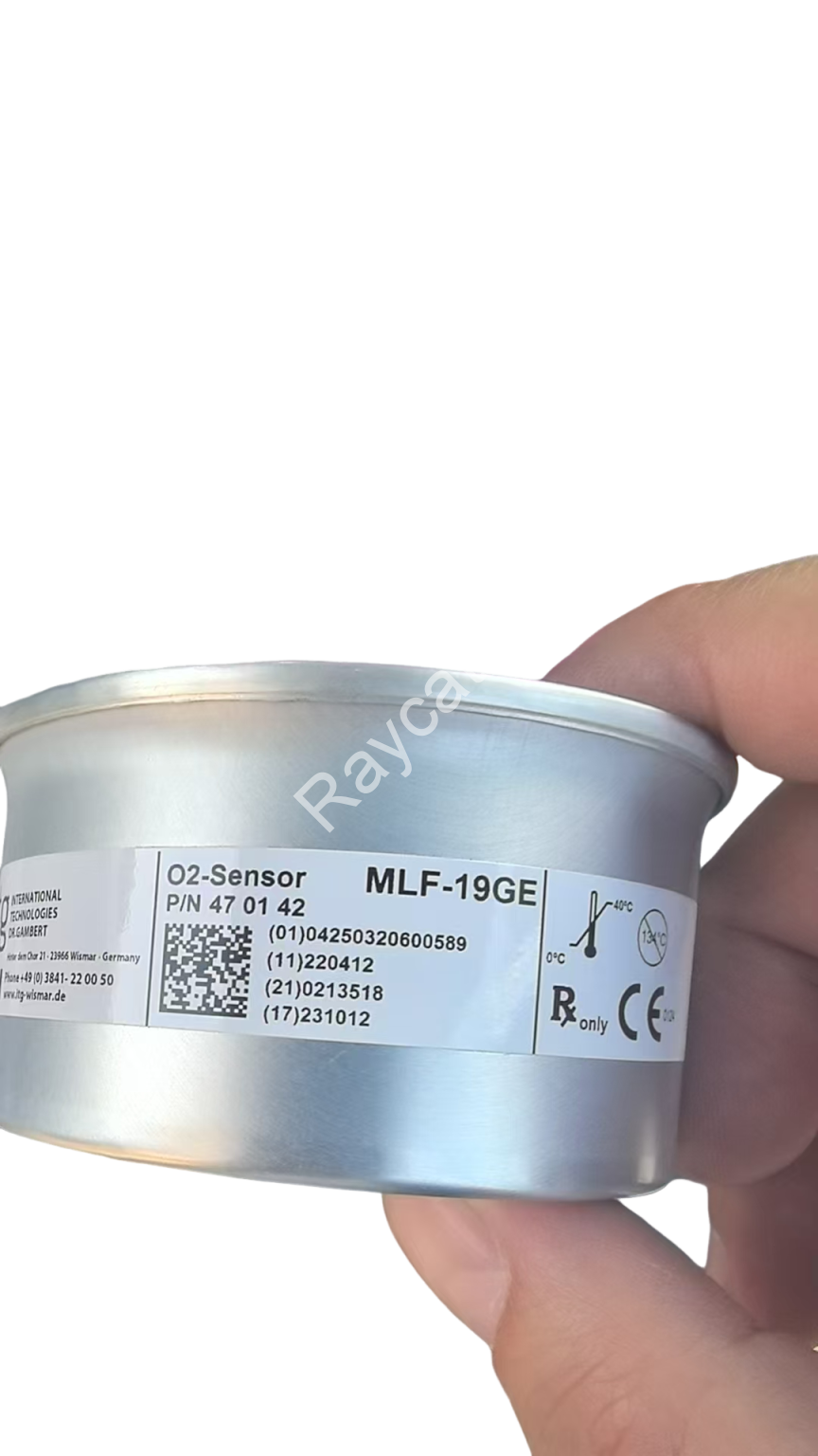 MLF-19GE O2 Sensor with Adaptor and O-Ring, CBS PN:2071018-001-S